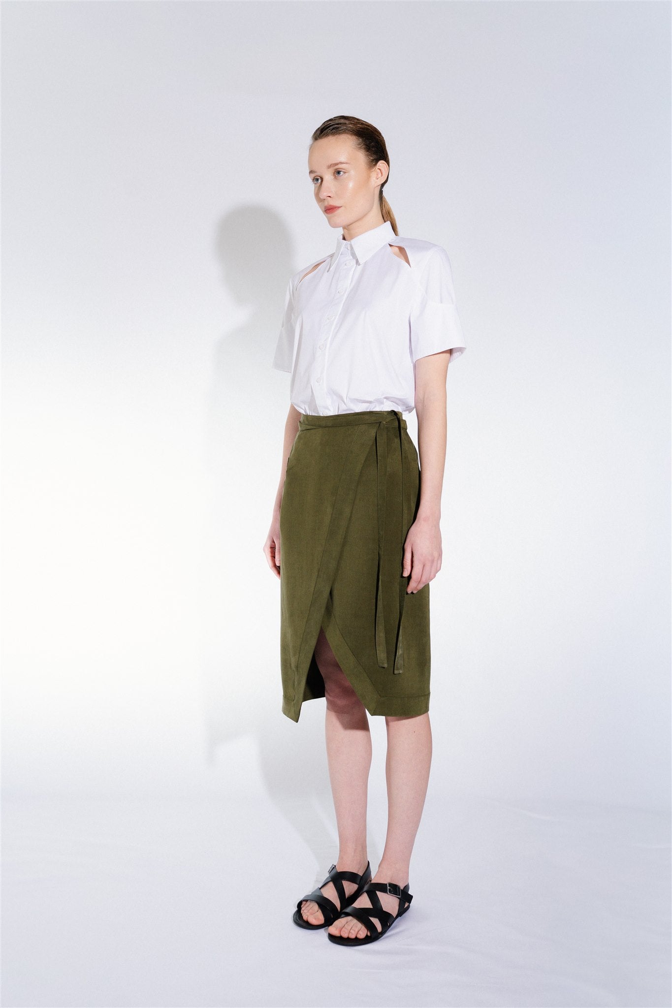 Dámska Blúzka s Krátkym Rukávom