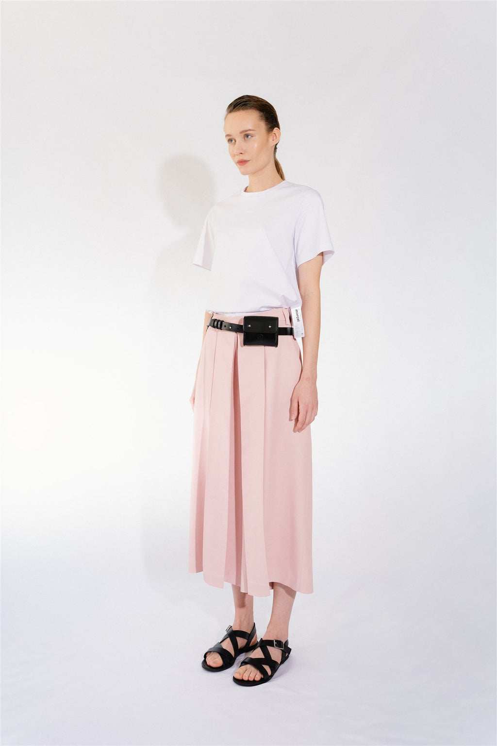 dámske biele oversize tričko