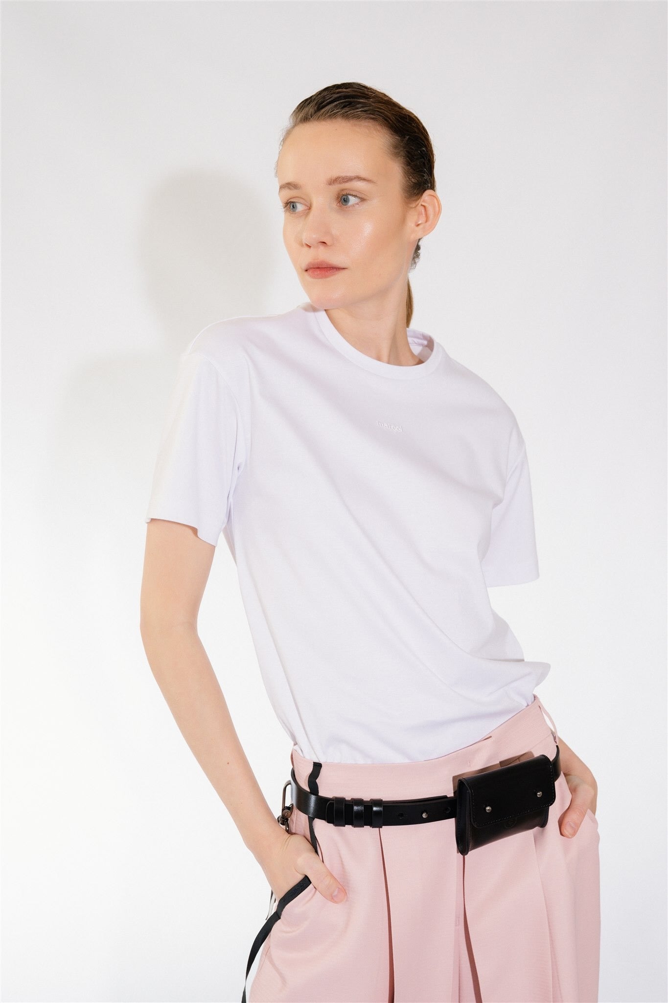 Dámske Biele Oversize Tričko